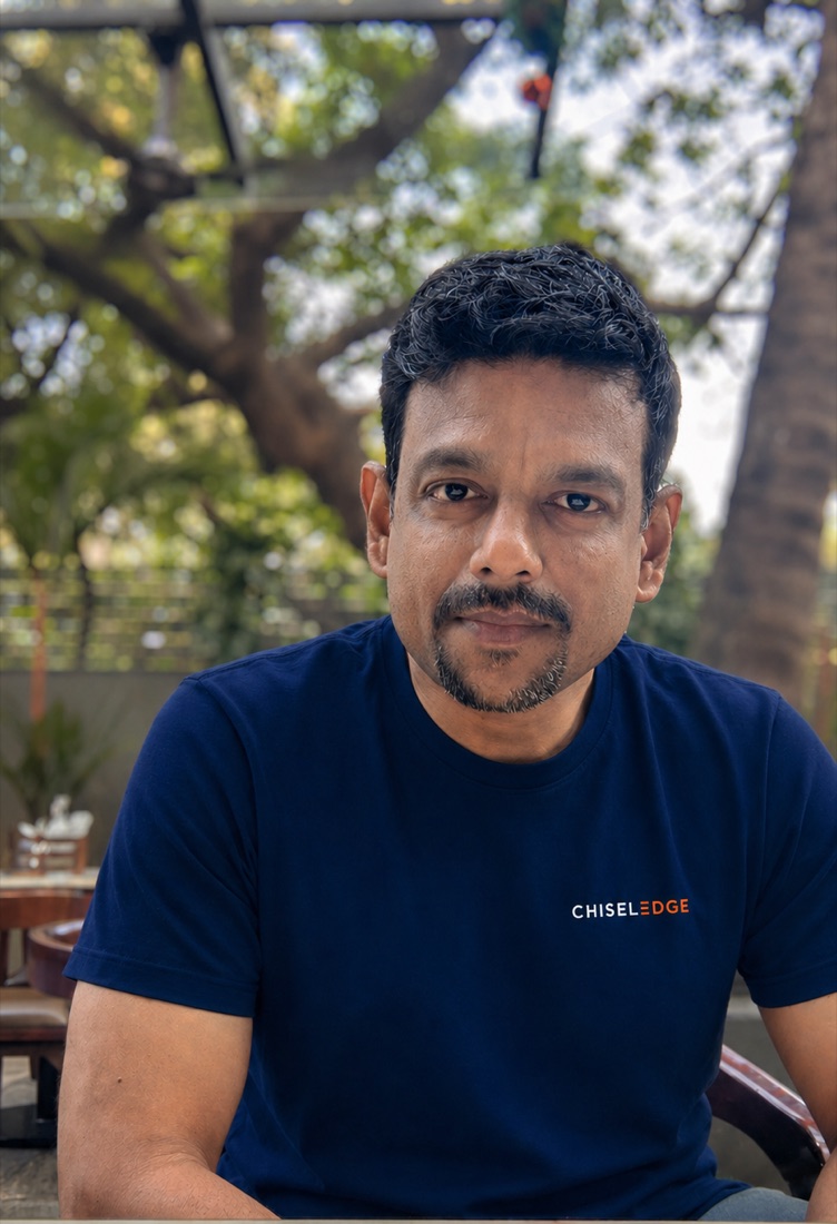 Rajesh Shetty, founder of ChiselEdge